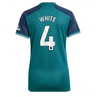 Camiseta Arsenal Benjamin White #4 Tercera Equipación Replica 2023-24 para mujer mangas cortas